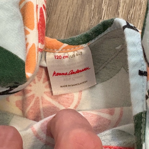 Hanna Andersson Multicolor Fruit Print Dress - Picture 4 of 5